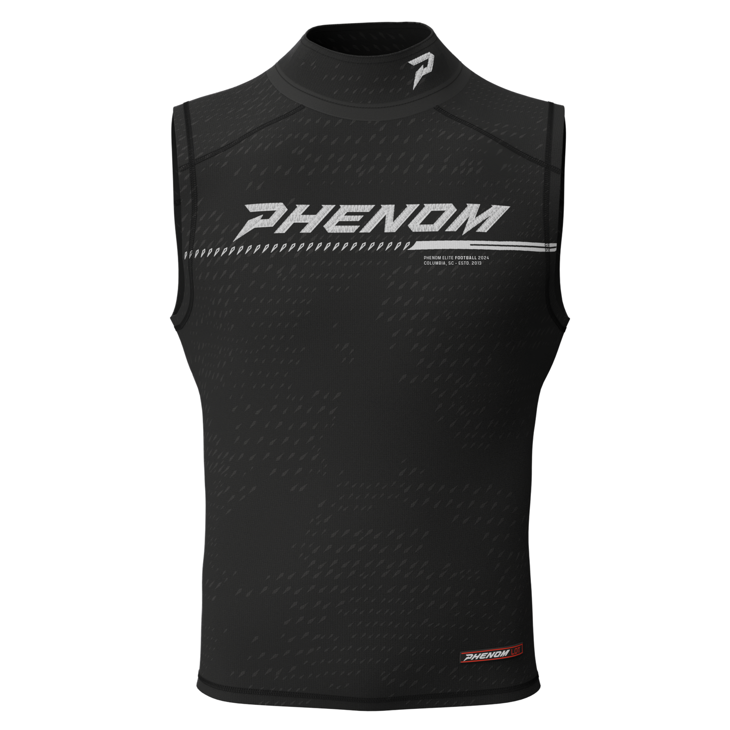 Sleeveless Mock Neck Compression Shirt