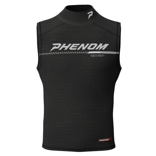 Sleeveless Mock Neck Compression Shirt