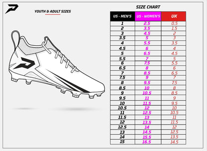 Tom and Jerry "Cheddar Chase" Football Cleats - Quantum Speed by Phenom Elite