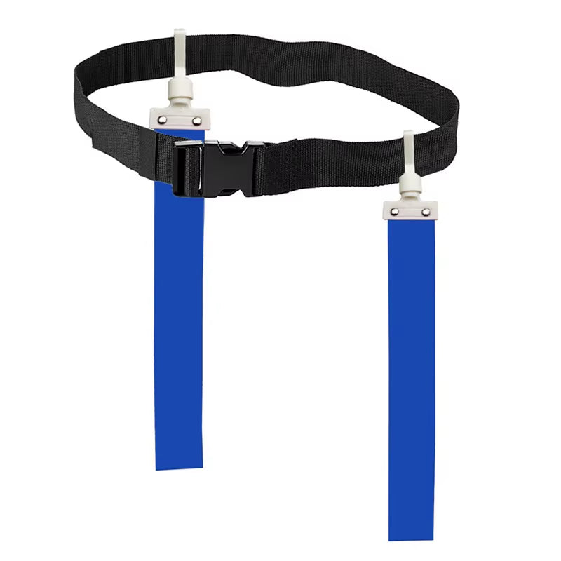 1Pc Adjustable Soccer Rugby Flag Tag Waist Strap Football Waist Flag American Style Football Match Training Belt