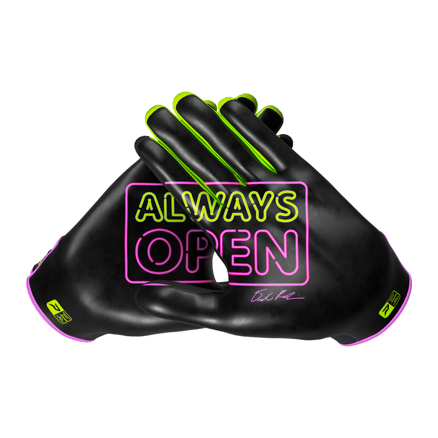 Always Open Football Gloves - VPS5 by Phenom Elite