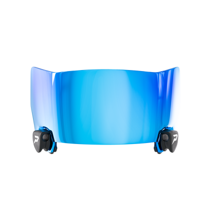 Quantum Flex Electric Blue Football Visor
