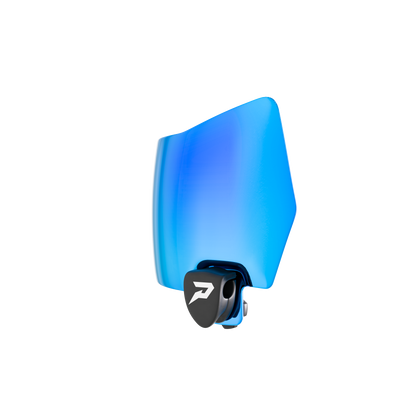 Quantum Flex Electric Blue Football Visor