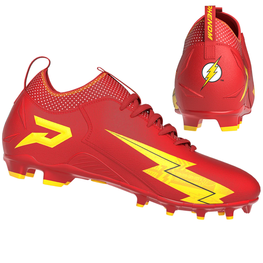 The Flash Football Cleats - Quantum Speed by Phenom Elite
