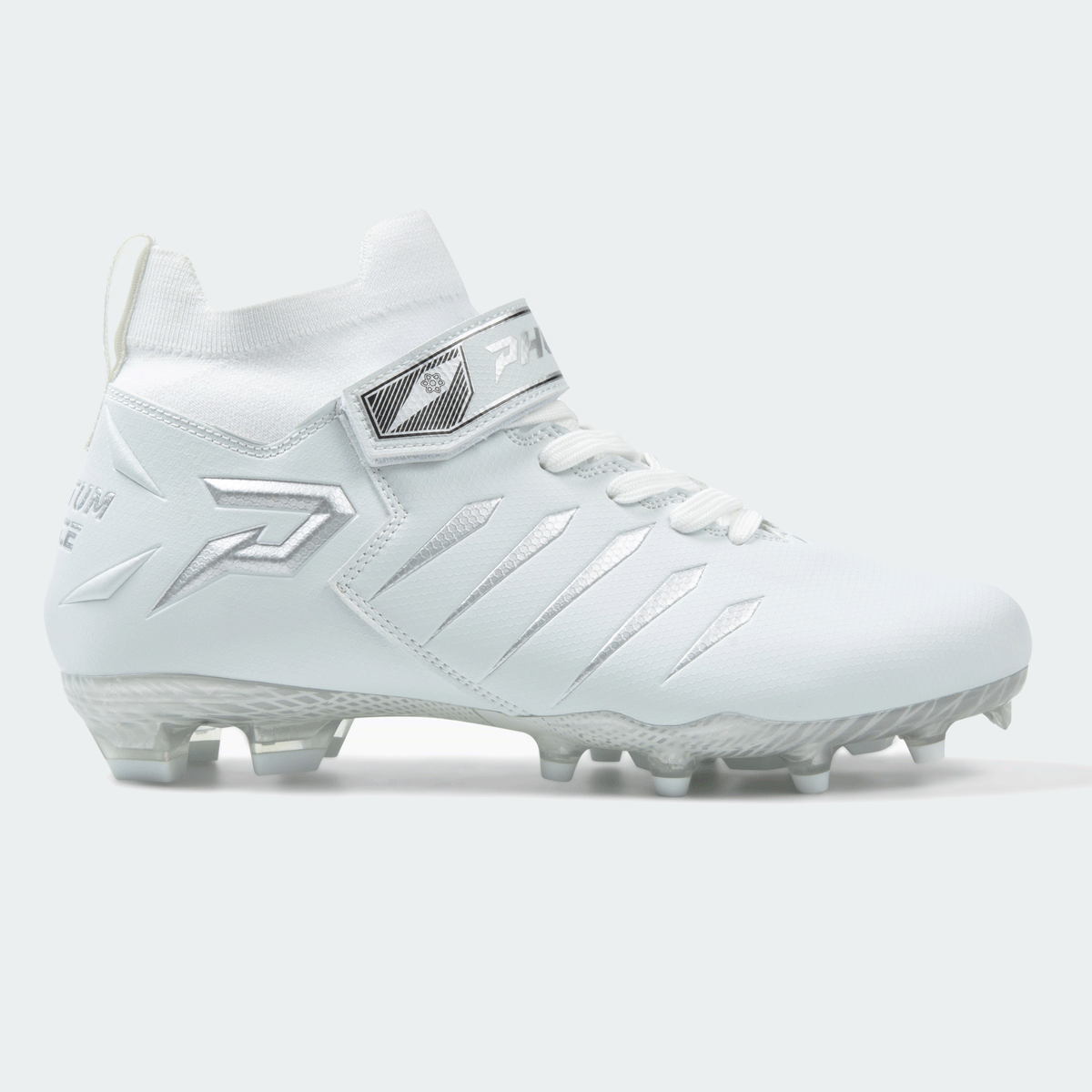 Quantum Force Mid Skill Football Cleats - Team Colors - White or Black