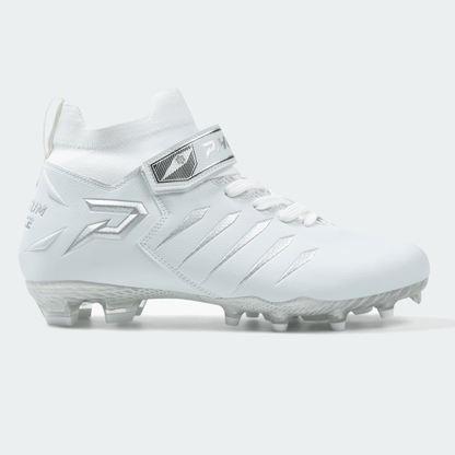 Quantum Force Mid Skill Football Cleats - Team Colors - White or Black
