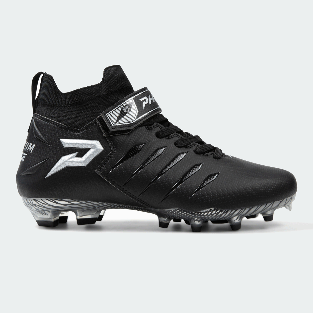 Quantum Force Mid Skill Football Cleats - Team Colors - White or Black