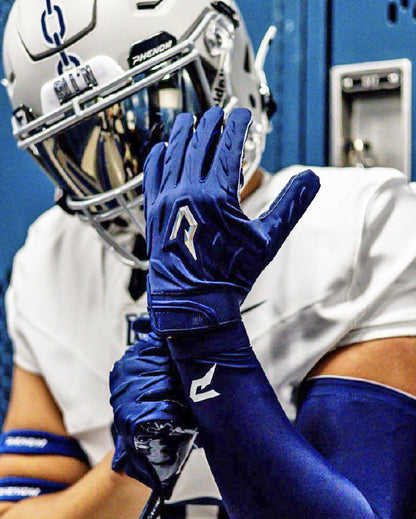 Phenom Elite Quantum Fierce Adult Padded Football Gloves - Team Colors