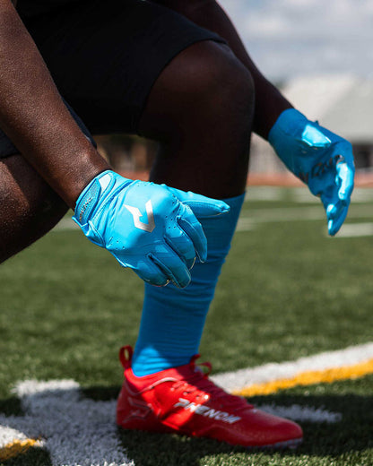Phenom Elite VPS5 Youth Football Gloves - Team Colors
