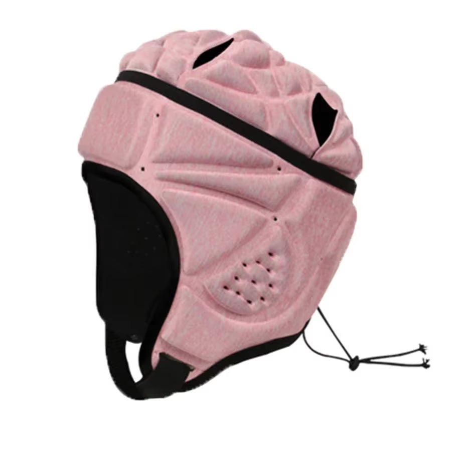 Rugby Helmet Headguard Headgear for Soccer Cap Head Protector Soft Protective Helmet for Kids Youth Football Visor