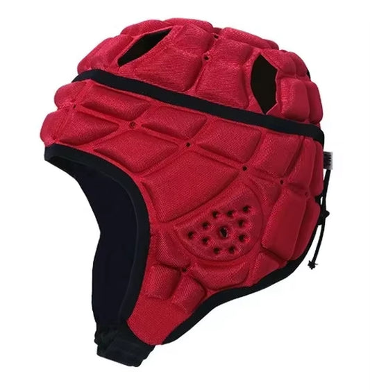 Rugby Helmet Headguard Headgear for Soccer Cap Head Protector Soft Protective Helmet for Kids Youth Football Visor