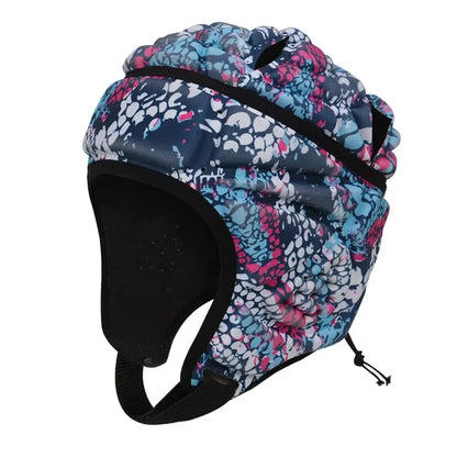 Rugby Helmet Headguard Headgear for Soccer Cap Head Protector Soft Protective Helmet for Kids Youth Football Visor